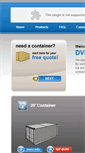 Mobile Screenshot of dvmcontainers.com
